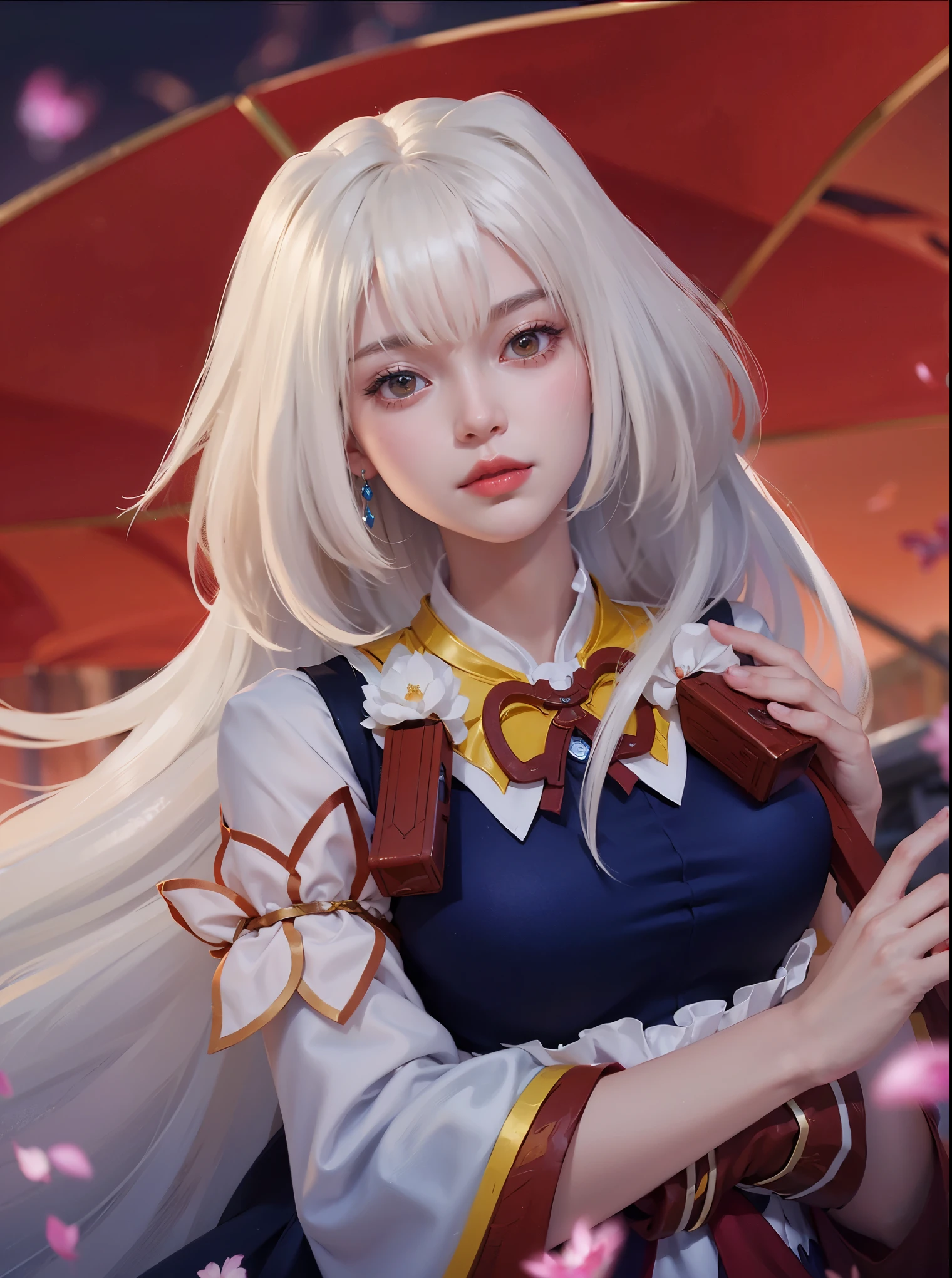 a close up of a 4 girls ,blonde hair , big booobs , shadowbringers cinematic, 4 k detail fantasy, a beautiful fantasy empress, game cg, xianxia fantasy, xianxia hero, 2. 5 d cgi anime fantasy artwork, cinematic goddess close shot, ruan jia and artgerm, wow 4 k detail fantasy, hyperdetailed fantasy character