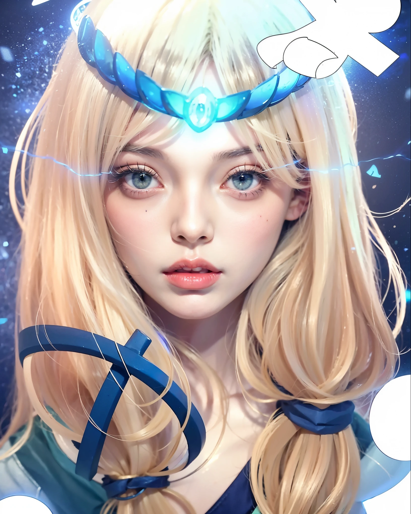 a close up of a 4 girls  ,blonde hair , big  ,  shadowbringers cinematic, 4 k detail fantasy, a beautiful fantasy empress, game cg, xianxia fantasy, xianxia hero, 2. 5 d cgi anime fantasy artwork, cinematic goddess close shot, ruan jia and artgerm, wow 4 k detail fantasy, hyperdetailed fantasy character