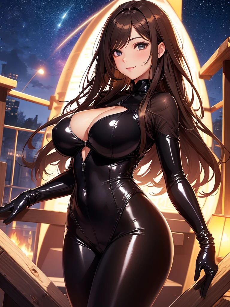 Beautiful woman
Beautiful bodystocking latex
Light 黒Brown Hair smile magic Masterpiece Night Starry Sky Magic sexy, extremely beautiful 22歳 Big Breasts Beautiful Eyeagical gentle lighting 涙 cowboy shot