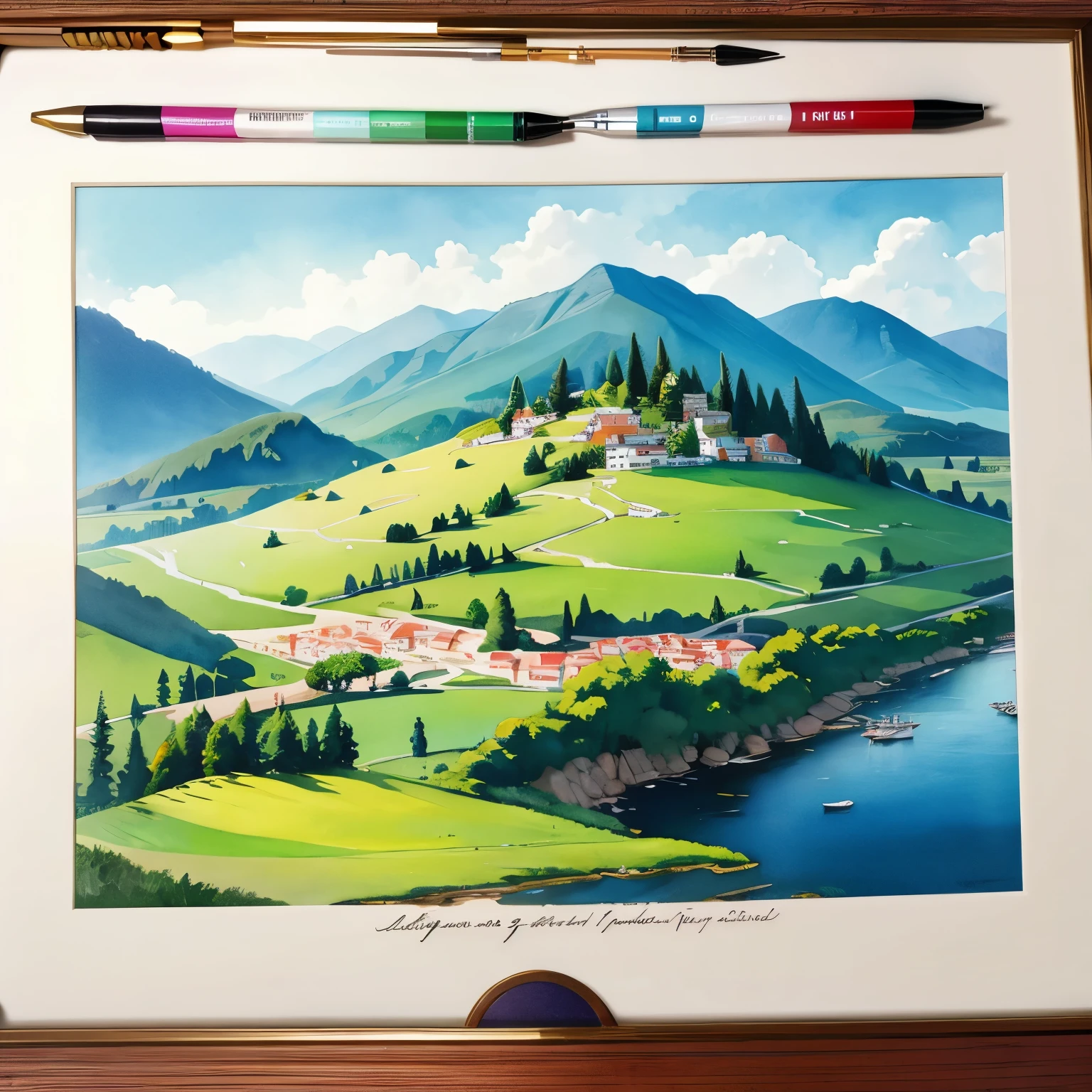 Watercolor Landscape