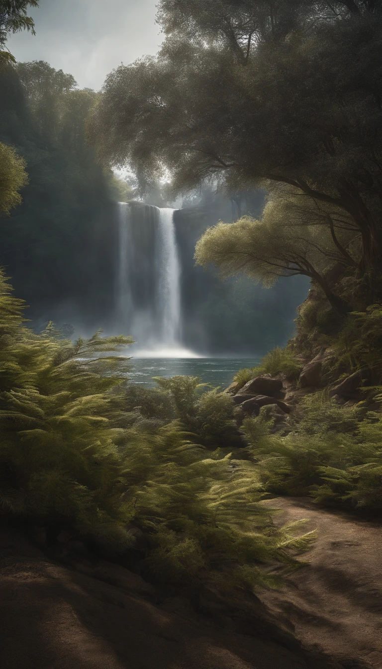 Masterpiece, best quality, high quality, extremely detailed CG unity 8k wallpaper, landscape, outdoor, sky, cloud, sky, no humans, mountain, landscape, water, tree, blue sky, waterfall, cliff, nature, lake, river , cloudy skies, award winning photography, bokeh, depth of field, HDR, bloom, chromatic aberration, photorealism, very detailed, trending on artstation, trending on CGsociety, intricate, high detail, dramatic, midjourney art make more picture like this and some changes and his shorten clothes