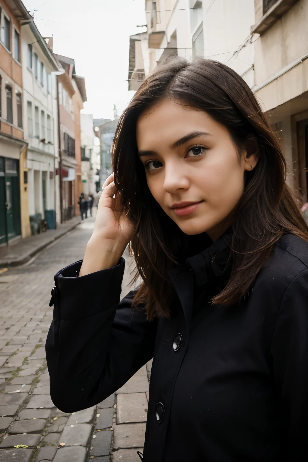 create several photos of a woman on different backgrounds and in different sceneries. photos will be used for istagram
