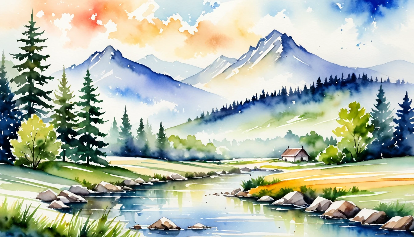 Watercolor Landscape