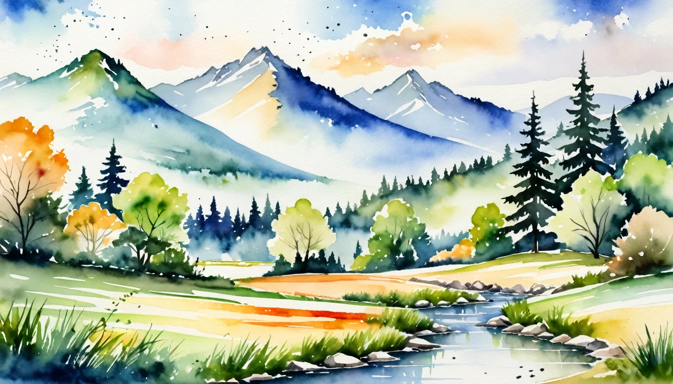 Watercolor Landscape