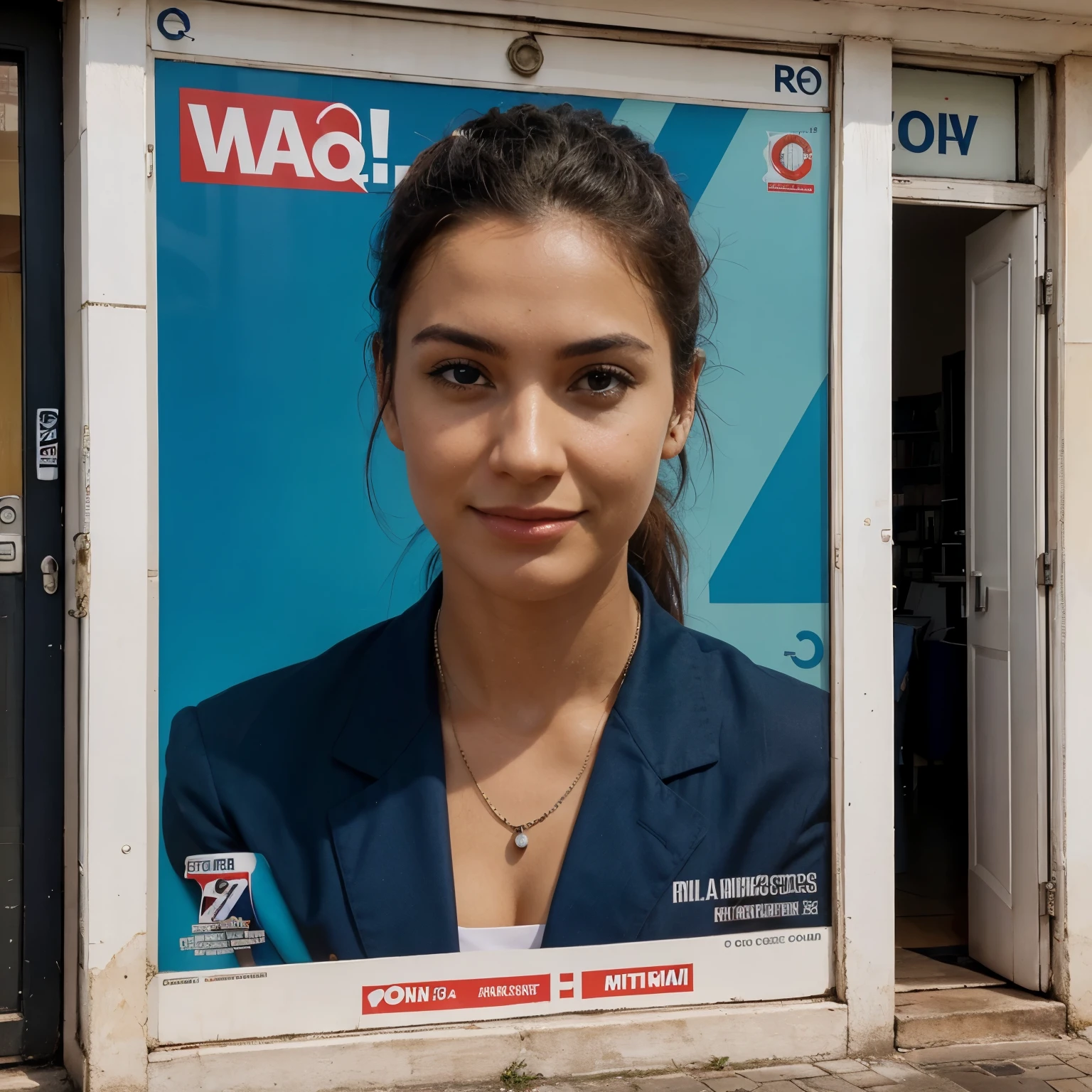 Hazme un afiche publicitario, que sea de marketing de servicios