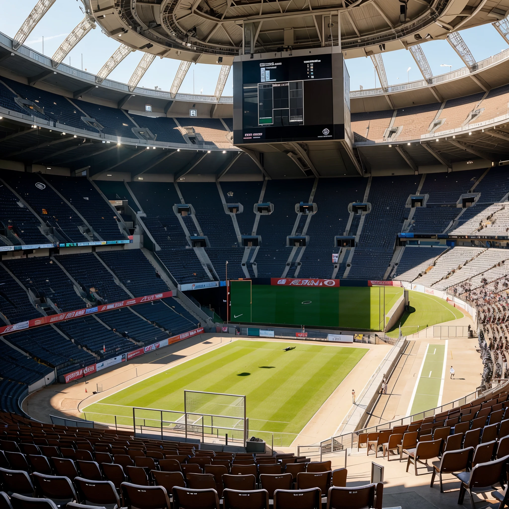 Arena para o santos futebol com capacidade de 30 mil pessoas