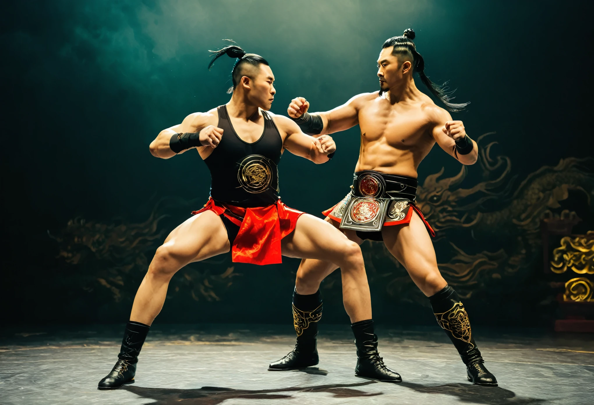 Imagine a new professional wrestling brand , a promotion that infuses traditional Chinese mythology, history, and martial arts into a high-energy wrestling format. Set against the backdrop of mythical ancient China, DOU offers a unique blend of storytelling where characters and storylines are deeply rooted in Chinese culture.xianxia