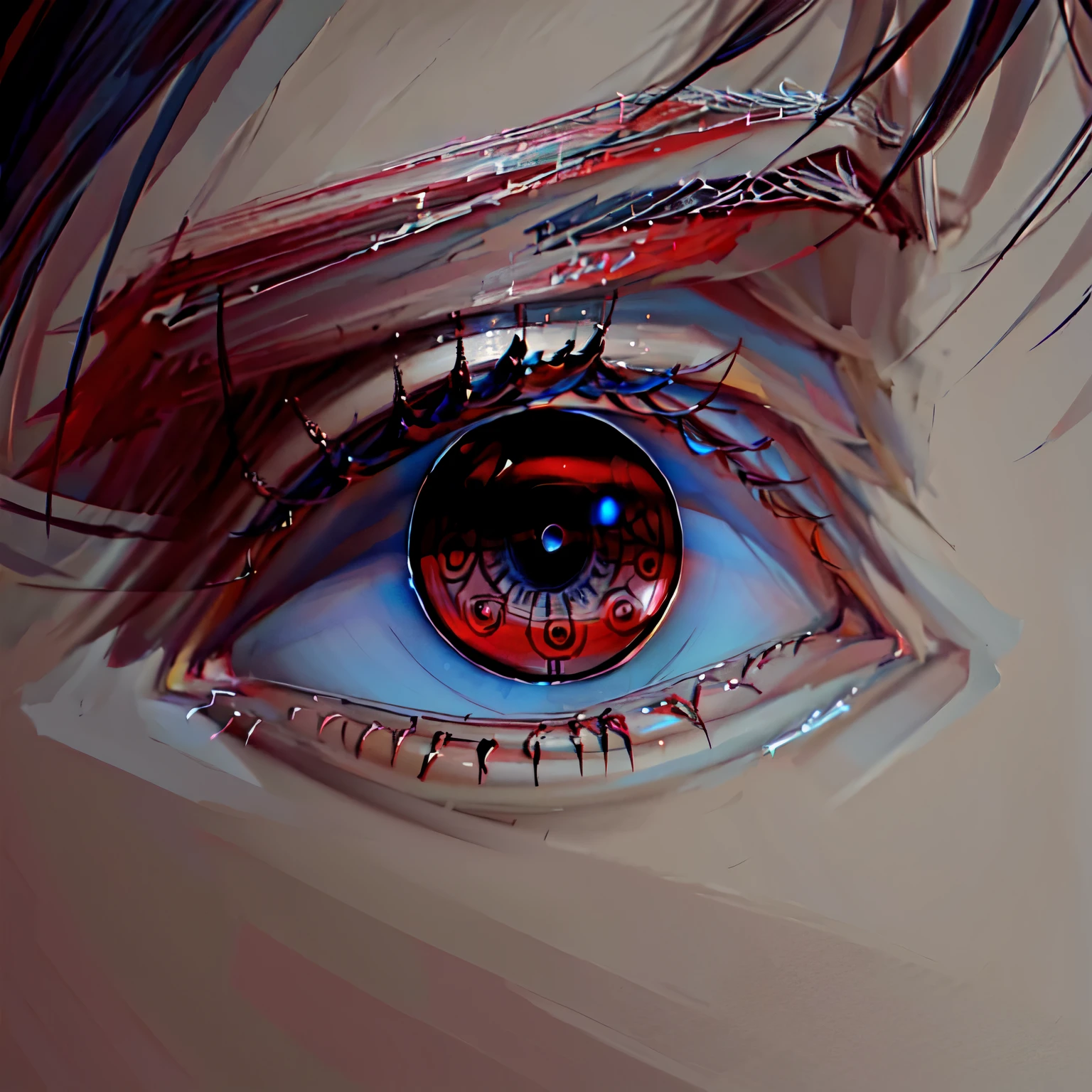 Human eye, rinnegan ,loraeyes