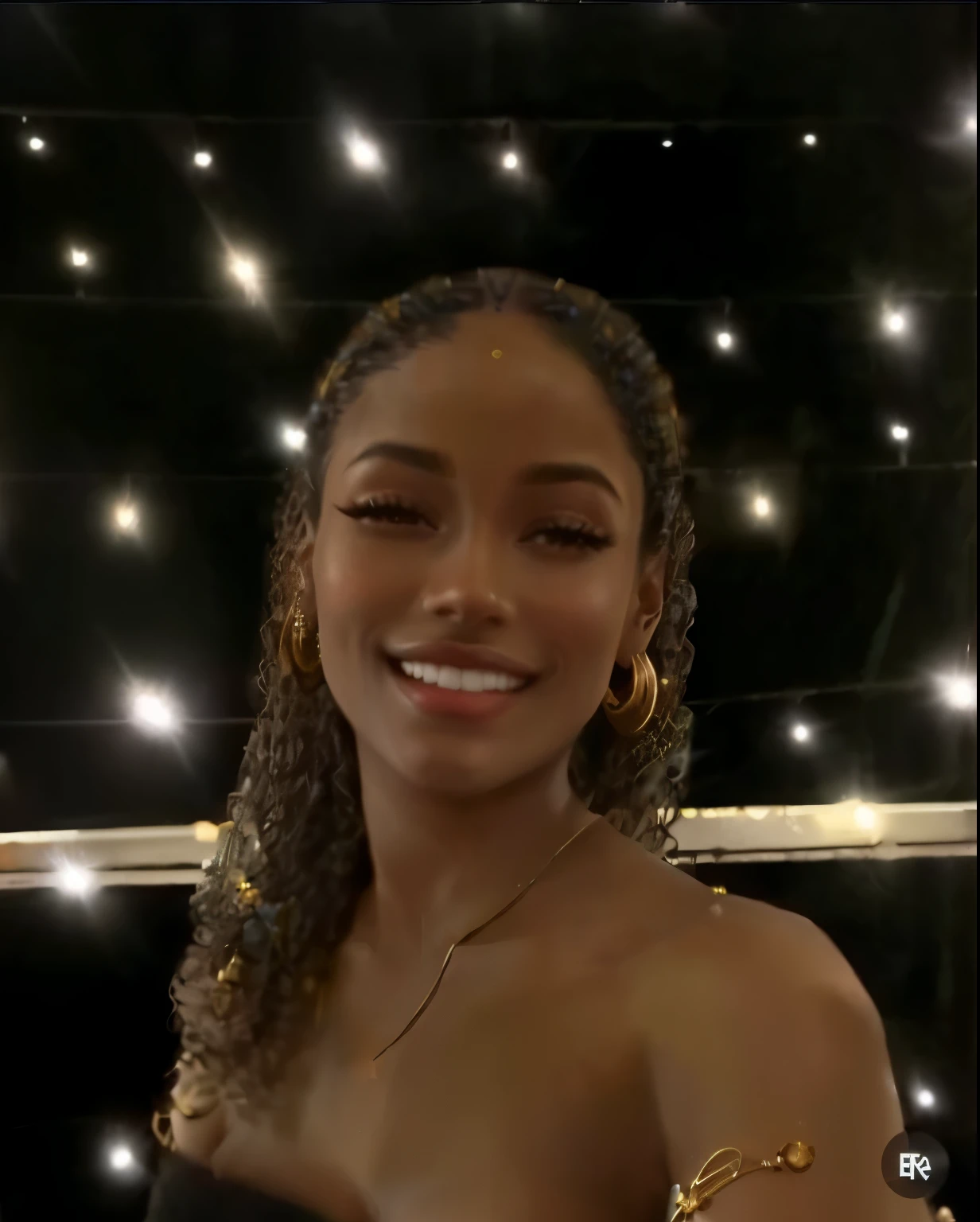 make her have Nefertiti&#39;s style 