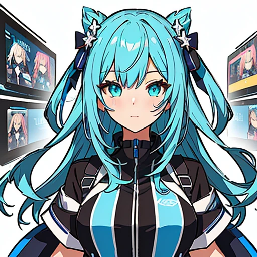 ultra-detailed,beautiful eyes,best quality,master piece,high resolution,Live2D Virtual Youtuber Model,アニメVTuberwhole bodyモデル,Front view,Character portrait,8k,high quality, High resolution, 4K, hd,(Well designed face), Great face,Beautiful Eyes,ultra-detailed,beautiful eyes,best quality,master piece,high resolution,Live2D Virtual Youtuber Model,Front view,Character portrait,8k,high quality, High resolution, Standing girl, three views, Front, back and sides, Character Sheet,whole body,Simple Background,