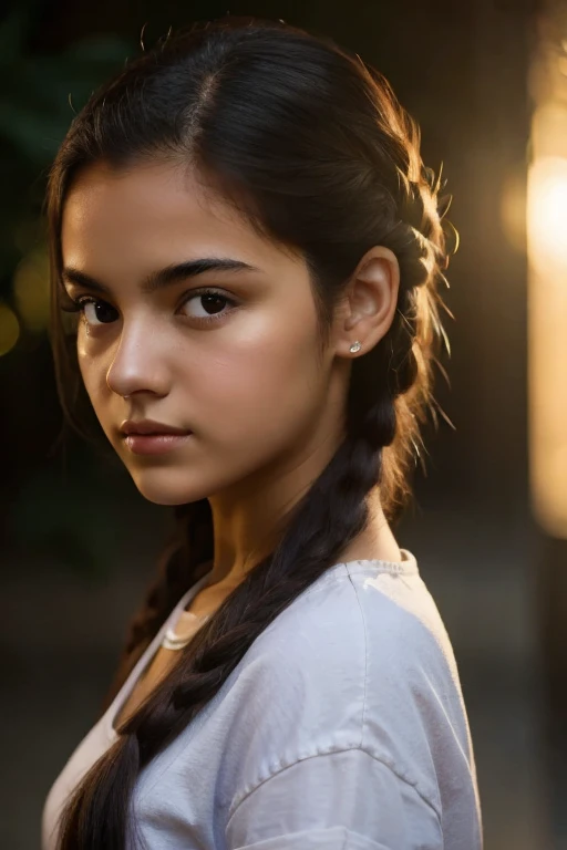 Latin girl. Dark hair. Dark Eyes. Teen. Young adult. Pretty.