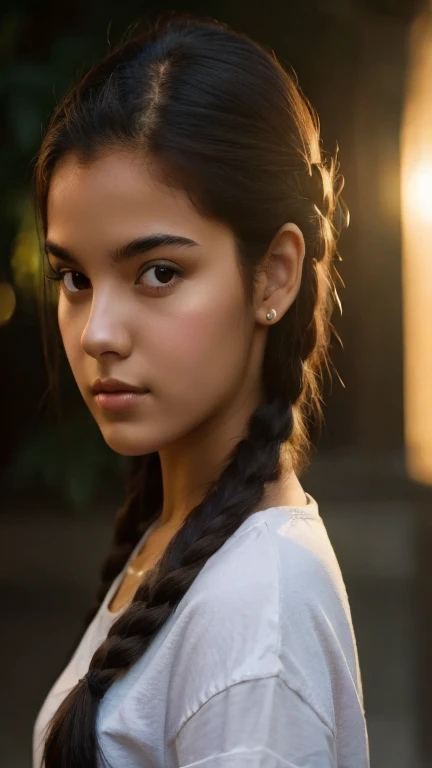 Latin girl. Dark hair. Dark Eyes. Teen. Young adult. Pretty.full body