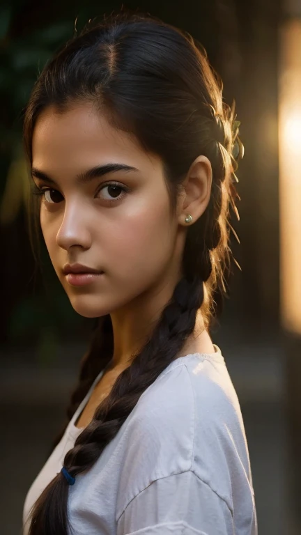 Latin girl. Dark hair. Dark Eyes. Teen. Young adult. Pretty.full body