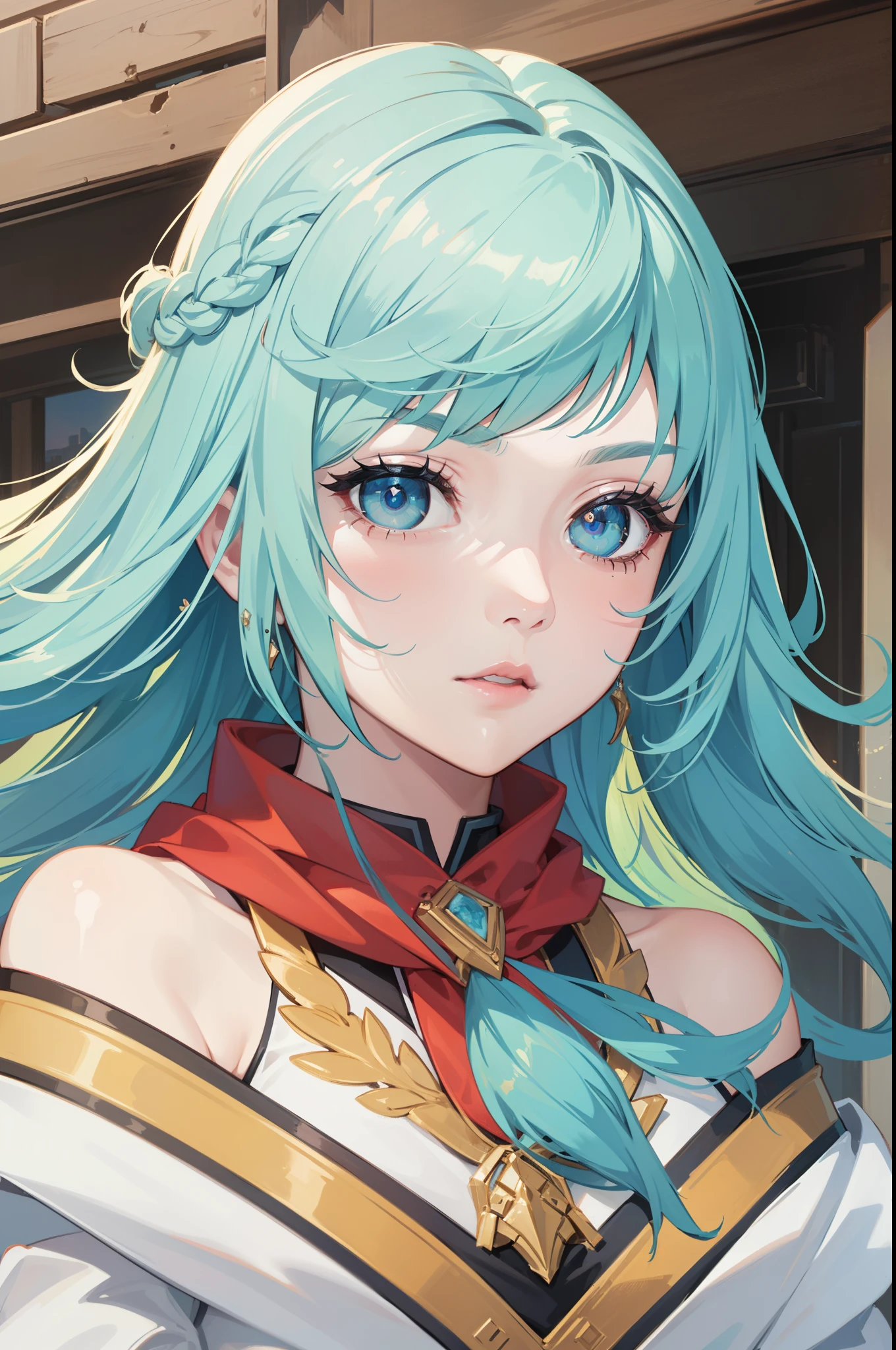 crop top, (gradient hair), black hair, blue hair, short hair, blue eyes, yelendef
BREAK (masterpiece:1.2), best quality, high resolution, unity 8k wallpaper, (illustration:0.8), (beautiful detailed eyes:1.6), extremely detailed face, perfect lighting, extremely detailed CG, (perfect hands, perfect anatomy),