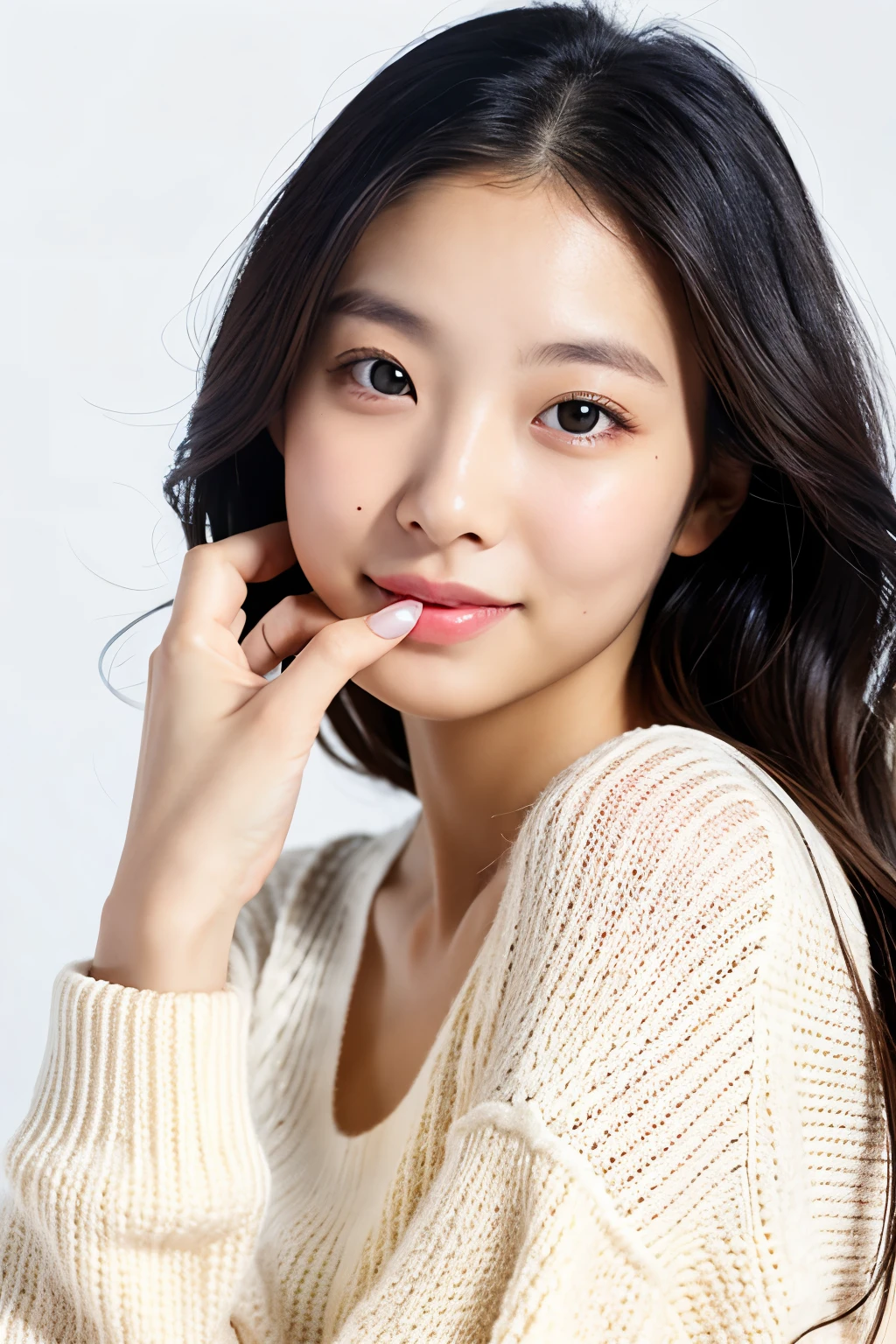 (table top、highest quality、8k、Award-winning work、ultra high resolution)、one beautiful woman、(perfect red turtleneck knit:1.4)、Very long wavy hair drenched in sweat、Drenched and shiny hair、bright and glossy lipstick、(the biggest smile looking at me:1.1)、(Show your beautiful teeth and smile big:1.1)、(A woman perfectly positioned directly in front of you with equal space above, below, left and right.:1.1)、(wet and shiny skin:1.1)、(close up of face:1.5)、(The simplest pink background:1.3)、accurate anatomy、ultra high definition hair、Ultra high definition beauty face、輝くultra high resolutionの美肌、ultra high resolutionの艶やかな唇、(Face covered with a large amount of semen:1.5)、(face facing straight ahead:1.1)、(body facing straight ahead:1.1)