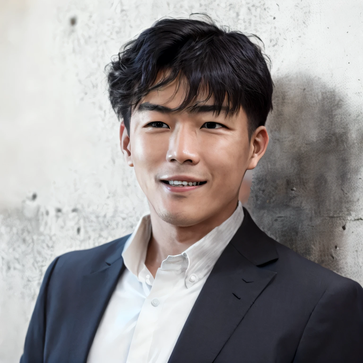A man in a suit and tie is standing against a wall, Jungwon Charles Jung, Kosuke Ono, tomohiro shimoguchi, Jung Jun Won, tanaka suguru, Se Sung Yoon, daisuke tsutsumi, hiromasa ogura, Lee Jong Suk, naoki ikushima, Kim Hyung-tae
