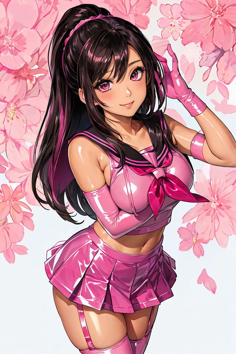 {{{{amazing quality, great quality, high quality, very aesthetic, aesthetic, best quality}}}},
realistic, photo, shadow, Three-dimensional, absurdres, Digital art,
{{{{Magical girl}}}}, beautiful girl, one girl,
black hair, long straight hair, hair, trimmed hair, shiny hair, blunt bangs, short sideburns,
brown eyes, tareme,
{{flat chest}}, {{small breasts}}, {{detailed body}}, slim thighs, thin thighs,
{{transparent pink slime leotard}, {leotard peek}}, {{pink sailor collar}}, {{pink elbow_gloves}}, {{red boots}},
ribbon trim, red bow tie, heart brooch, thigh strap, white headband, white circlet, white cloak,
{{both shoulders expose}}, {{covered navel}},
{{magic circle}}, transparent pink slime clings to the girl's chest, transparent pink slime clings to the girl's crotch, Transparent pink slime covers the girl's breasts, Transparent pink slime covers the girl's crotch, distress, resistance, defeat, inferiority, absurdres, sexual pleasure, troubled face, shy, orgasm, sensitive body, Sweat, trembling, melted leotard, torn leotard, transparent leotard, damaged leotard, transparent pink slime wear slime,
