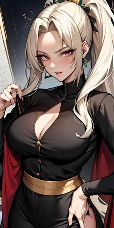 Tsunade large-breasted black silk