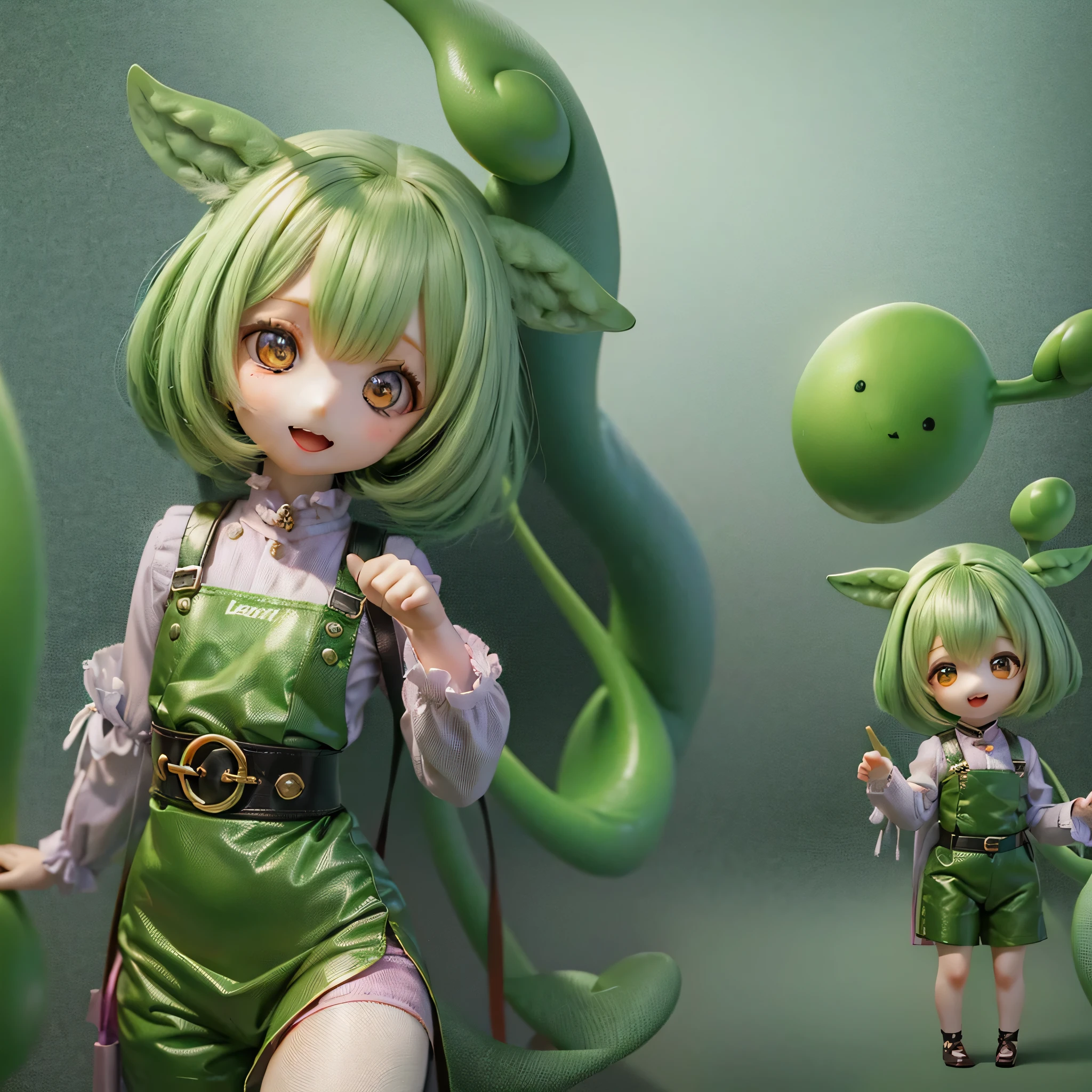 Detailed prompts for generating high quality images using the stable diffusion method are、、、、:
(((((((Little)))))))Use Body Shape Lots of Zundamon(child:1.2)(((((chibi)))))
"(((smile))), (Digital Art:1.1, High resolution, masterpiece:1.2), (Bright colors), (Confident expression), ((((a bit)))) letter, (Green Hair), A girl with a distinctive hairstyle and a body like zunda, (Confident expression), ((((a bit)))) letter, (Green Hair), (Green underwear), ((((8. A relaxing space surrounded by greenery))))) Proud face"Walking around the city((((((child)))))