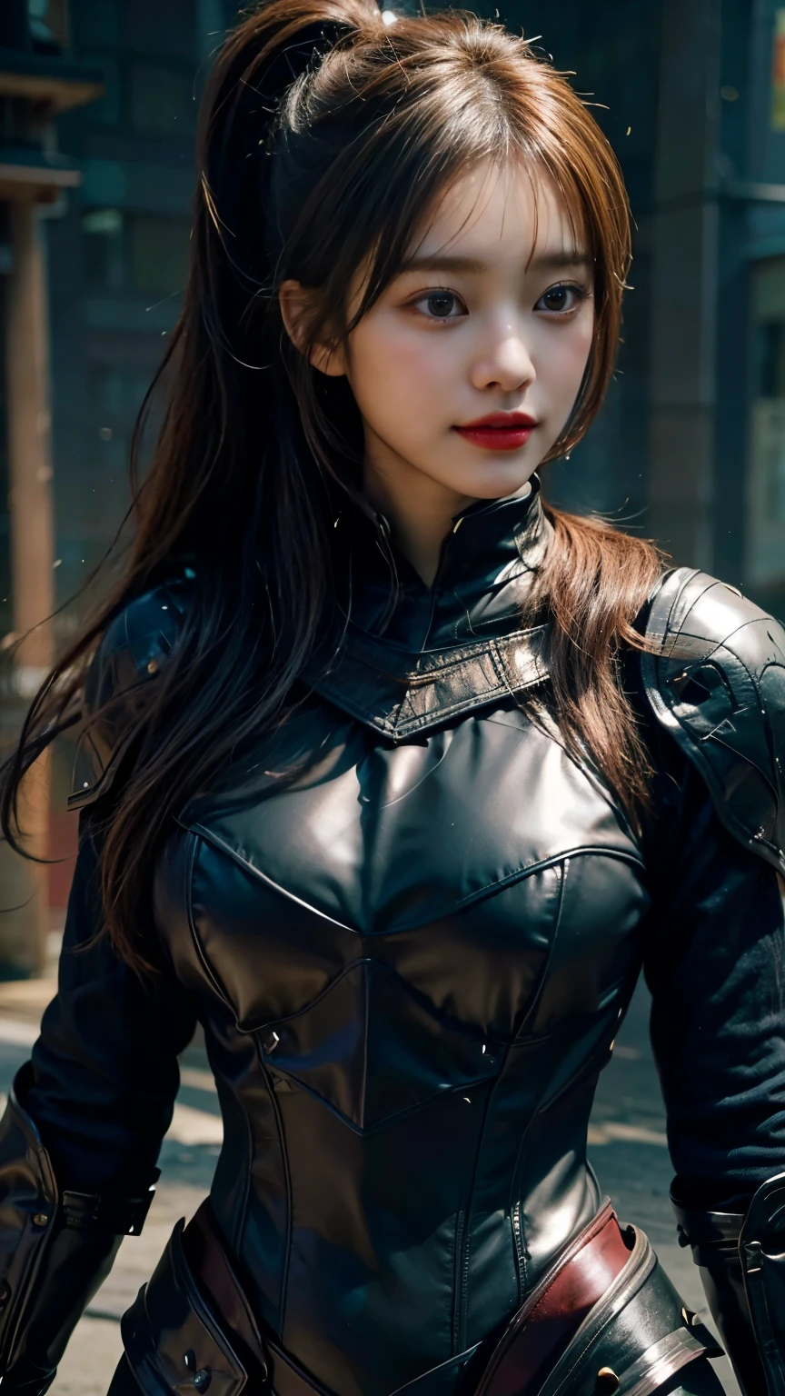 (8k, highest quality, masterpiece:1.2), (Realistic, photo-Realistic:1.37), Very detailed,highest quality, Ultra-high resolution, Professional Lighting, Photon Mapping, Radio City, Physically Based Rendering, Cinema Lighting, Late night roads,Written boundary depth, Sharp focus,Street lamp light、Good composition,(Bokeh:1.2) 1 girl,alone,(whole body), (Mouth closed),Beautiful Eyes,Beautiful thighs、 Temporarily stop, Tight waist,Japanese women, Black Hair,Messy Hair,Hair blowing in the wind,(Ulzzang-6500:1.2) Mixed age female、Deep red lipstick、Red、Pure white dress、smile、