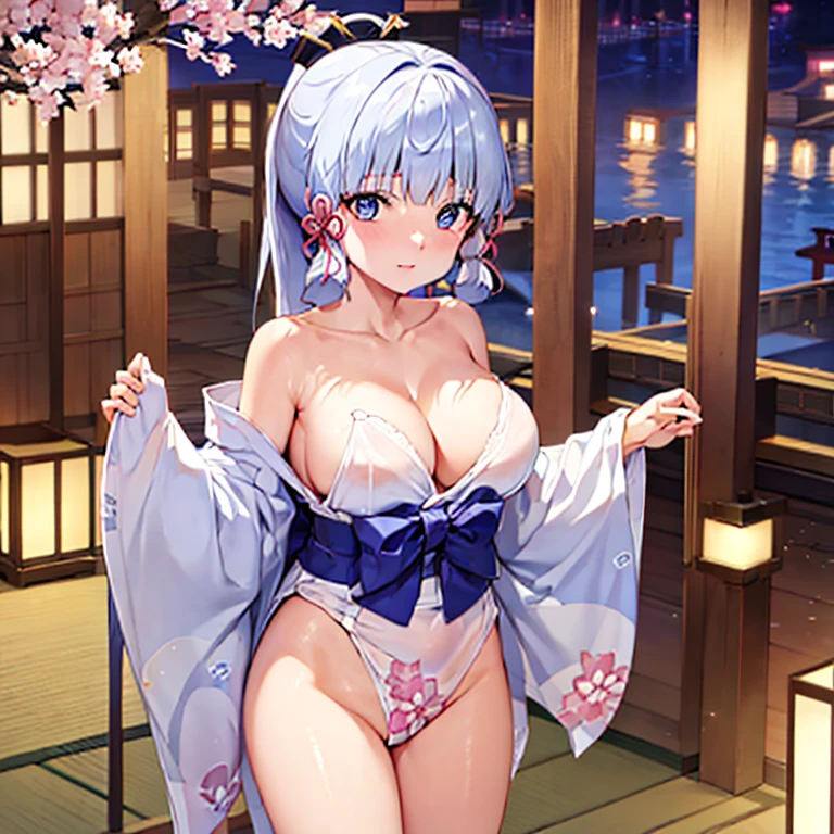 Big Breasts yukata Completely naked