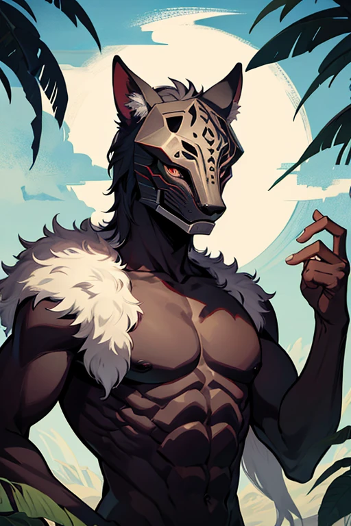 Great monster mask, Body Shadow, animal