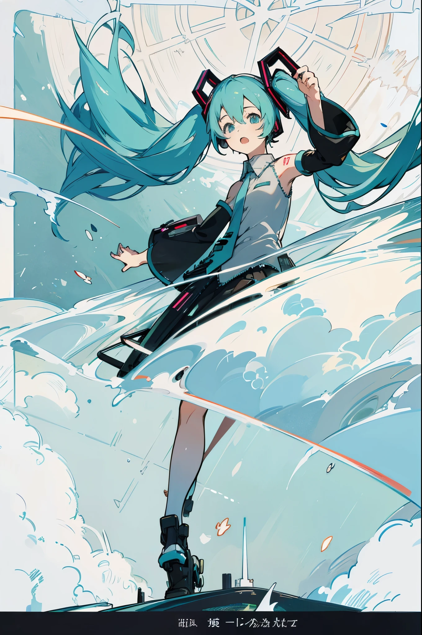 (One Girl:1.3), alone, (((Very detailedな顔)))), ((Very detailedな目と顔)))), beautifulディテールの目, Body parts__, Official Art, Unified 8k wallpaper, Very detailed, beautiful and beautiful, beautiful, masterpiece, 最high quality, original, masterpiece, Ultra HD Photos, 最high quality, Ultra-high resolution, Realistic realism, sunlight, Full body portrait, Amazing beauty, Dynamic pose, Nice, Milky, Very detailedな肌, Realistic skin detail, I can see my pores, Clear focus, Volumetric Fog, 8K Ultra HD, Digital SLR, high quality, Film Grain, Fair skin, Photographic realism, Lomography, A dystopian megacity of the future, translucent,(((Hatsune Miku)))