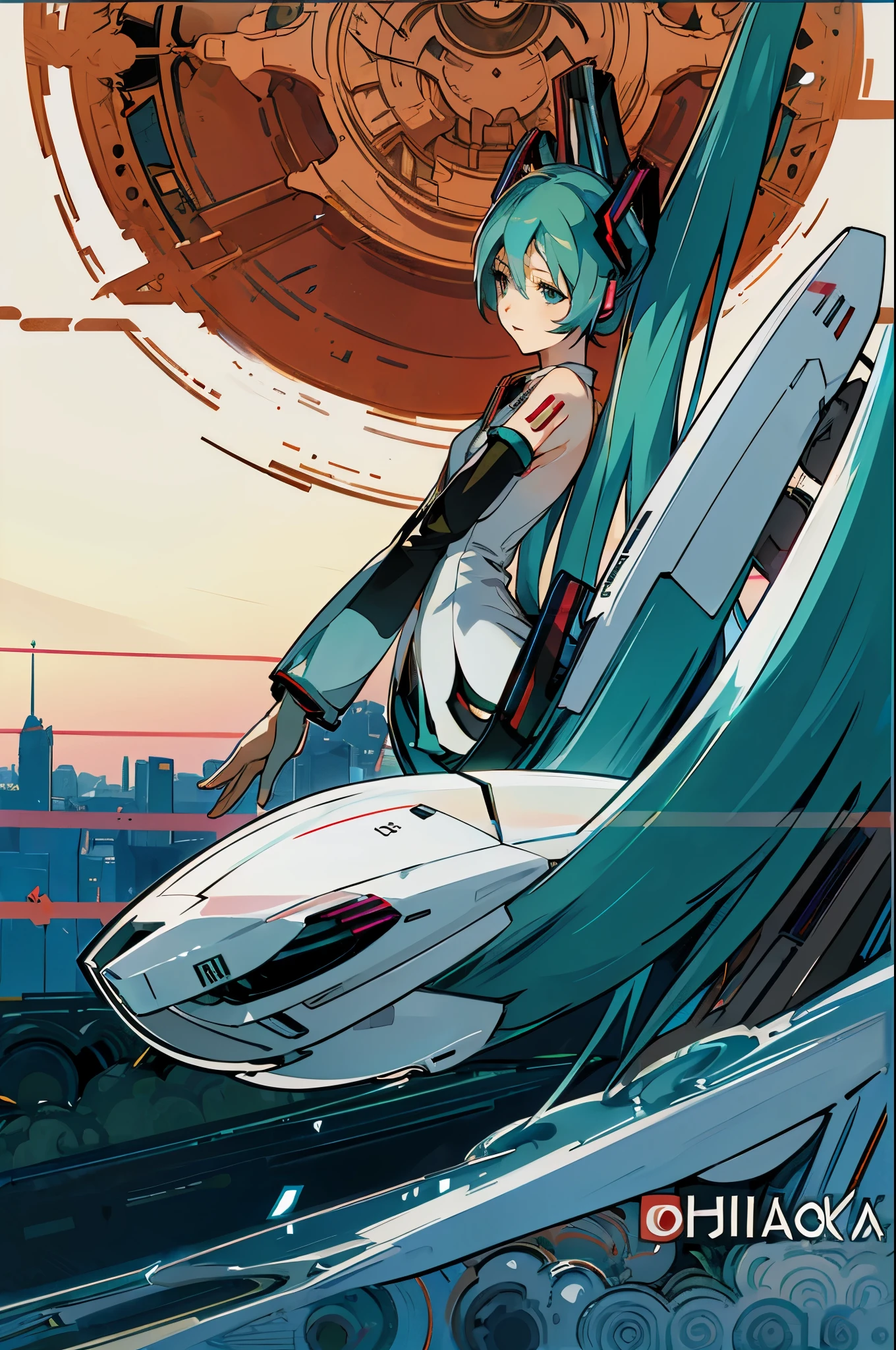 (One Girl:1.3), alone, (((Very detailedな顔)))), ((Very detailedな目と顔)))), beautifulディテールの目, Body parts__, Official Art, Unified 8k wallpaper, Very detailed, beautiful and beautiful, beautiful, masterpiece, 最high quality, original, masterpiece, Ultra HD Photos, 最high quality, Ultra-high resolution, Realistic realism, sunlight, Full body portrait, Amazing beauty, Dynamic pose, Nice, Milky, Very detailedな肌, Realistic skin detail, I can see my pores, Clear focus, Volumetric Fog, 8K Ultra HD, Digital SLR, high quality, Film Grain, Fair skin, Photographic realism, Lomography, A dystopian megacity of the future, translucent,(((Hatsune Miku)))