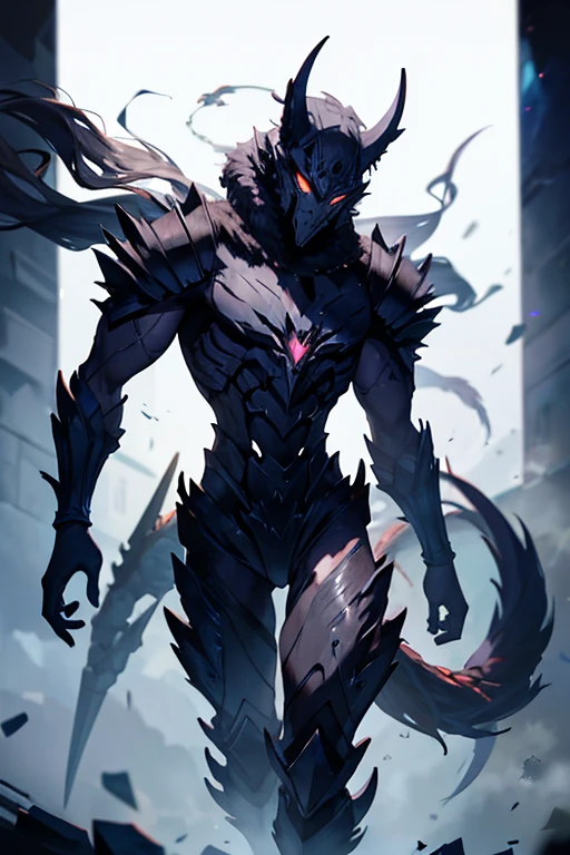 Great monster mask, Body Shadow, ((quadruped))