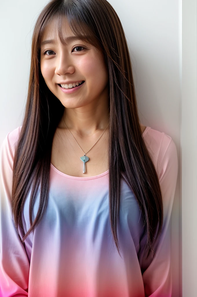 (8k、RAW Photos、highest quality、masterpiece:1.2)、Light brown long sleeve dress、Hair straightening、Long Hair、Straight hair、美しくShine髪、High-quality RAW color photos、Professional photos、(Realistic、photo Realistic:1.37)、Photographed in natural light、1 girl、Laughter、White wall、In front of a white door、Mr.々A pose、break (Ombre:1.3) 、Spring Clothes、Simple Necklace、(Beautiful profile:1.3)、Don'Don't look at the camera、profile、((Hair color is dark brown))(16k, RAW Photos, highest quality, High resolution, ), (I can see a little bit of nipple swelling through my clothes.)High-definition RAW color photos, Professional photos, (Layered silhouette: 1.2), Complex patterns, , (Realisticな, photoRealisticな: 1.3), ( Japanese Girls), , Big breasts Very firm breasts、Non-sagging breasts、Showing cleavage。Too much exposure、(NSFW)Shine, (Detailed face: 1.2), (masterpiece: 1.5),Fine-grained beautiful skin, (cute:1.2), (sexy) (highest quality :1.2),((A girl, 1 girl : 1.3), solo, solo focus))、(One head according to human anatomy、Two Arms、Two Legs、Five Fingers)
「No deformed or unnatural body parts,A completely normal human body type」「A depiction of a woman that is faithful to human anatomy」、(A representation of a healthy, balanced and vibrant woman)Her breasts are completely exposed from her clothes or swimsuit, and her entire upper body is completely visible.。Her beautiful light pink nipples are visible