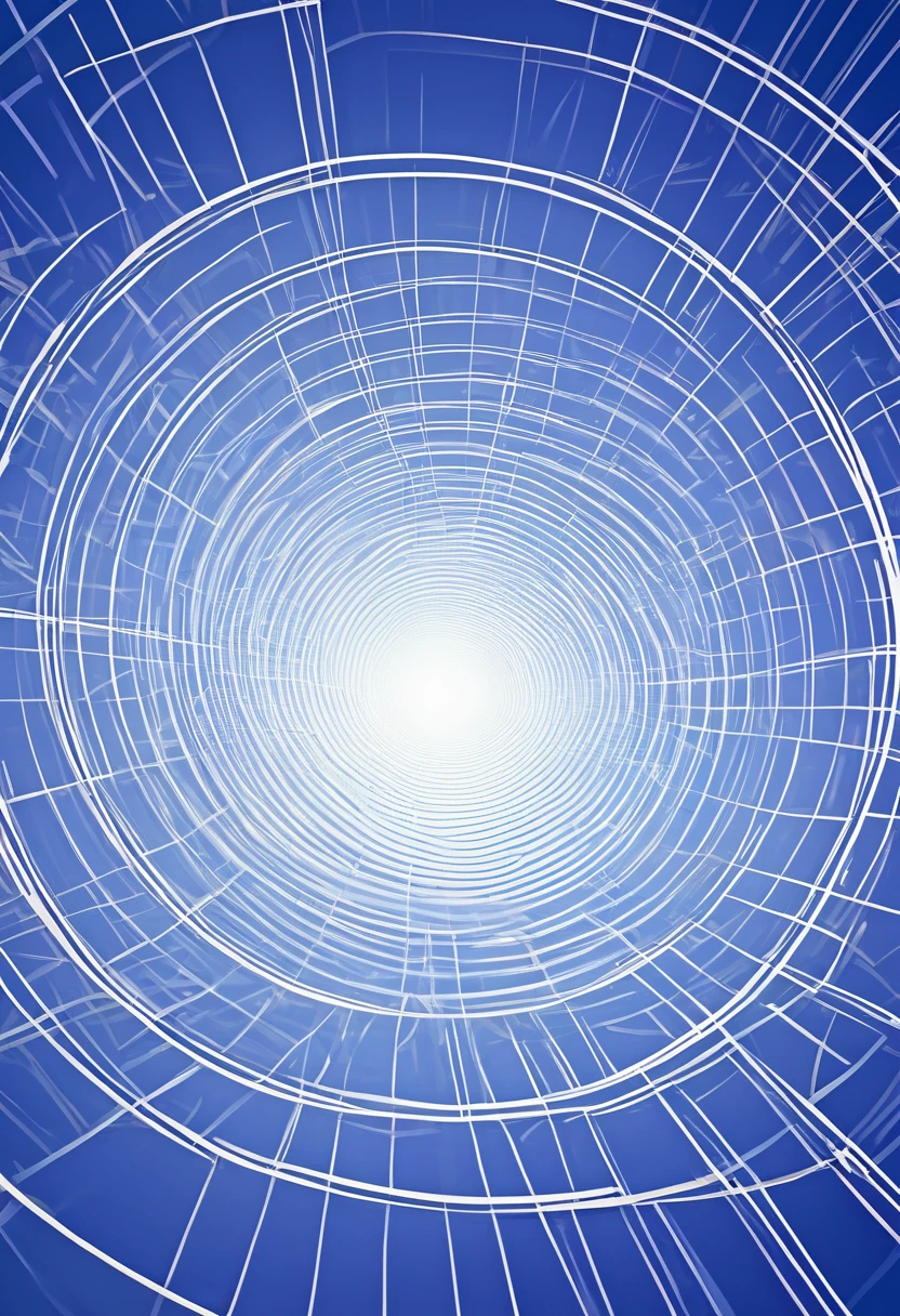 graphical framework, radial wireframe, vanishing point, digital, wireframe background
