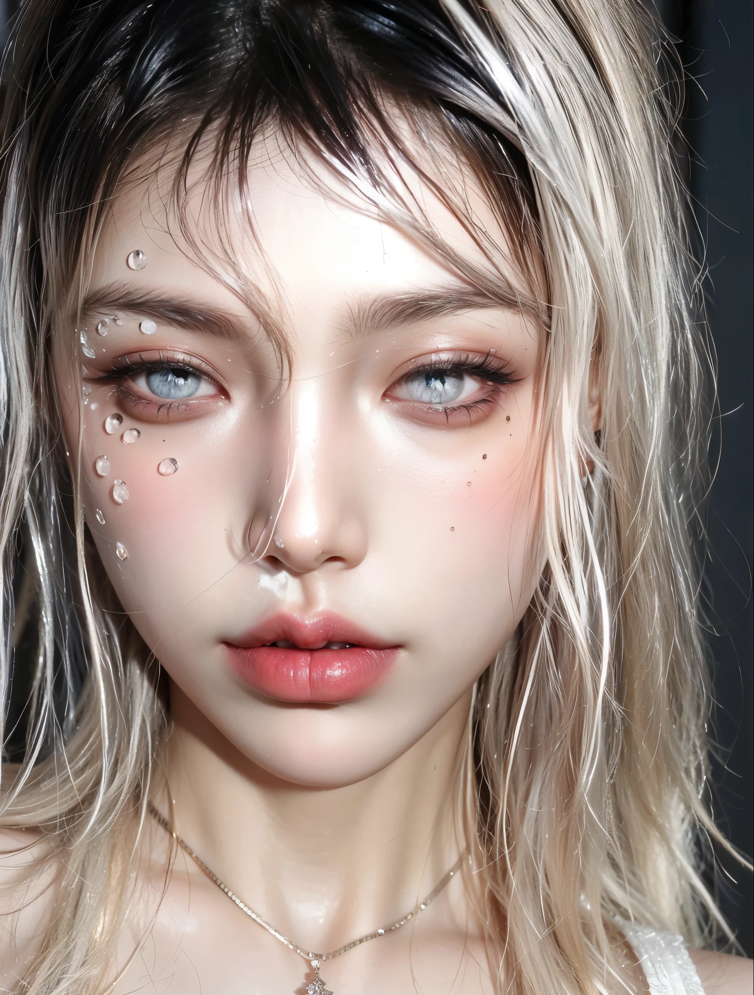 Game Art，CG Animation，Best image quality，Maximum resolution，8K picture quality，(A bust photo)，(portrait)，(Head close-up)，(Rule of Thirds)，Unreal Engine 5 rendering works，20 year old girl，((Queen))，The eyes are very detailed，(Large Breasts)，Elegance and nobility，Light，Light线追踪，Game CG，((3D Unreal Engine))，OC rendering reflection mode，4k，Ultra-clear，Translucent lace，Fair and plump figure，Pretty Face，Light泽凝胶涂层，身着华贵礼服的Queen，Gorgeous clothing，Colorful makeup