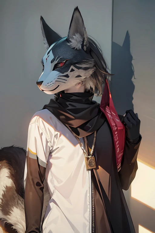 Great monster mask, Body Shadow, ((quadruped))