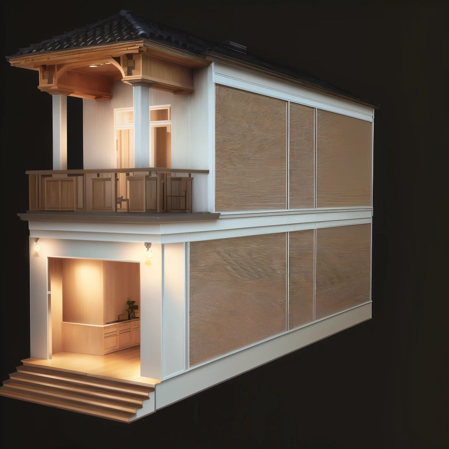 a rendering of a this house