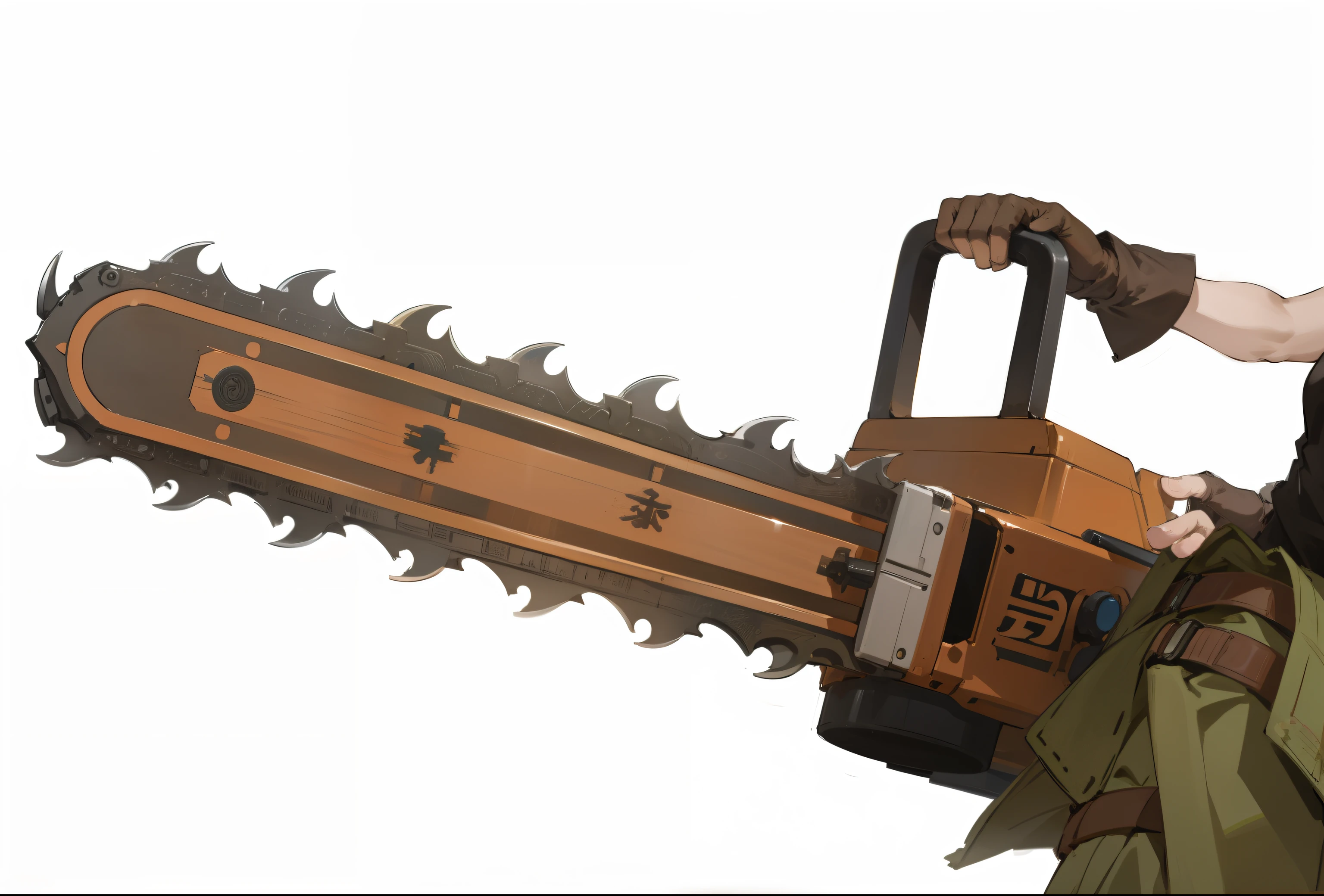 Chinese style,Realism,leather gloves,Electric saw,Wood Saw,Outstanding quality,Realism's style,Carefully portrayed,Exquisite,Handheld Electric Saw,wood,