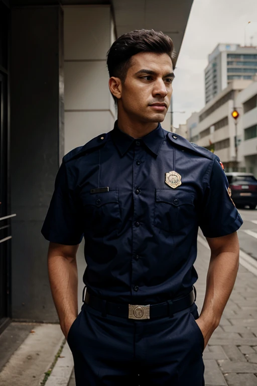 homem policial brasileiro