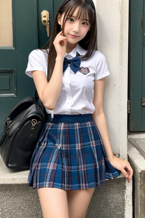 Cute Girls、high school girl、mini skirt、sit