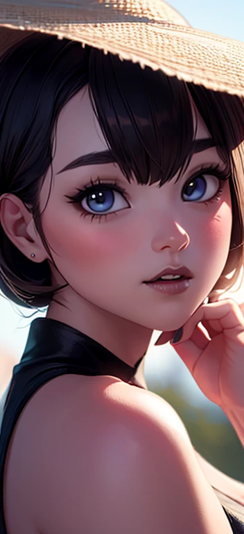 (8K, foto cruda, Fotorrealista:1.25) ,( brillo de labios, Eyelashes, cara brillante, Piel brillante, mejor calidad, ultra high resolution, profundidad de campo, Chromatic aberration, caustics, Ample lighting, sombreado natural,kpop idol) mirando al espectador con una felicidad serena y divina, pelos rosados, ojos verdes, Asain, nudes , mostrando exuberantes busto grande y pesado, cuerpo completo 1.2, esbelta
INFO