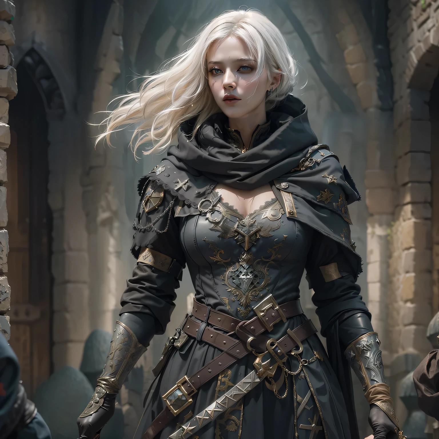 Completely erase the original image.
Redrawing of the skin to blend in with the surrounding hues.