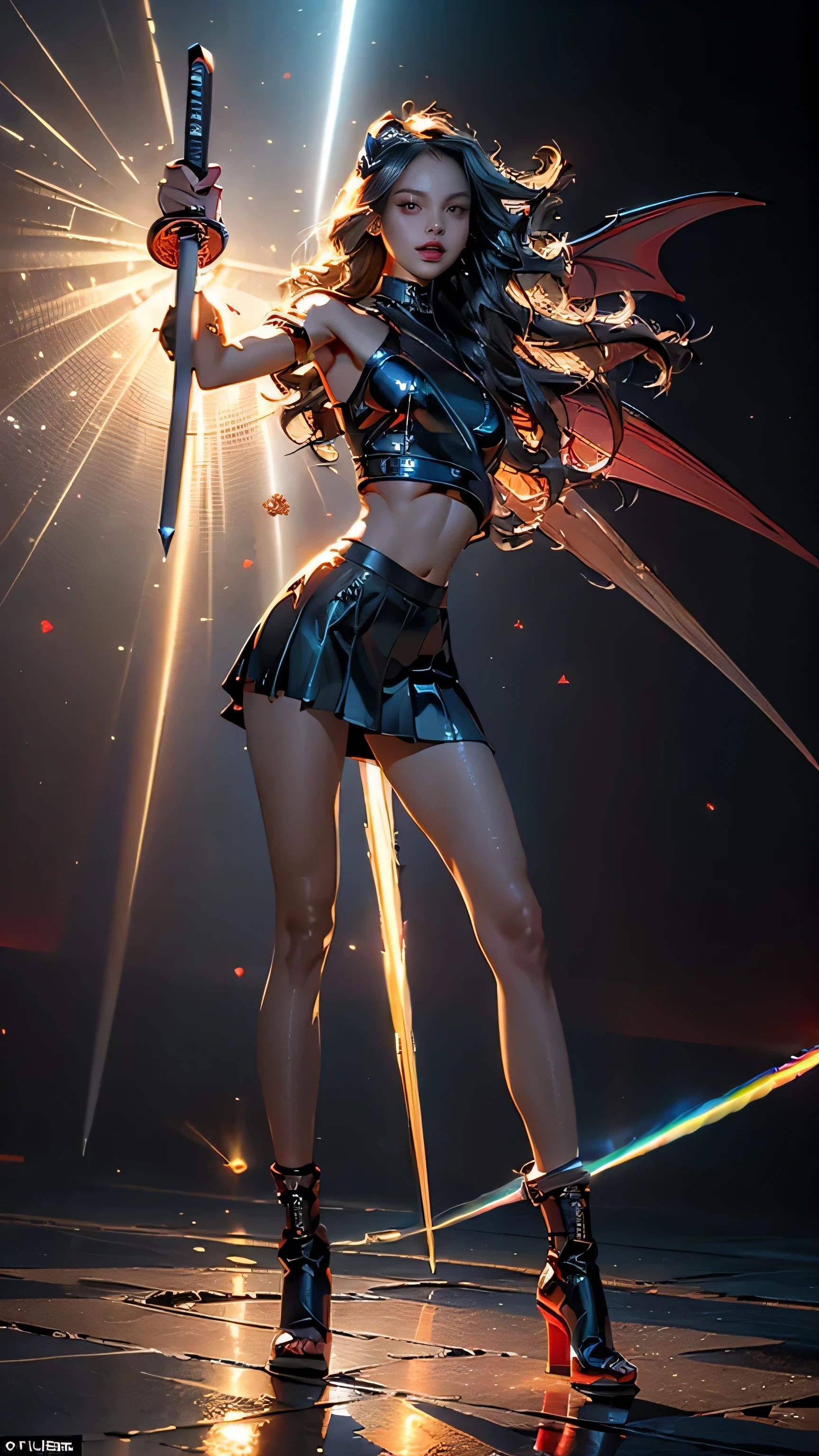 please redo the two areas highlighted as rays of light that match the golden light rays already in the image
