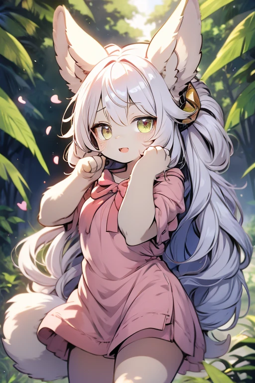Animal ears girl Random hairstyle Kamehameha