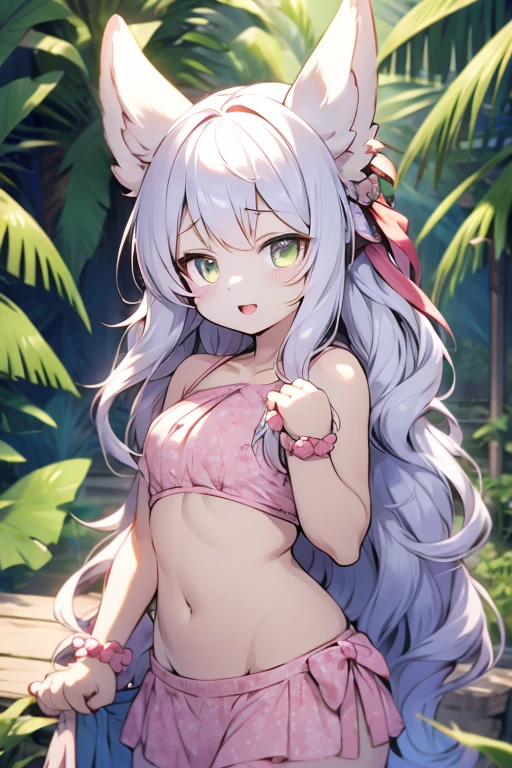 Animal ears　girl　Gravure idol pose