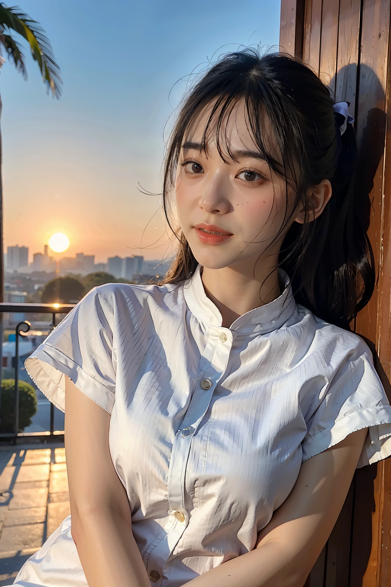masterpiece, best quality, high quality, extremely detailed 8k CG unit wallpaper, depth of field, HDR, photorealistic, extremely detailed, intricate, high detail, sun reflecting moon
