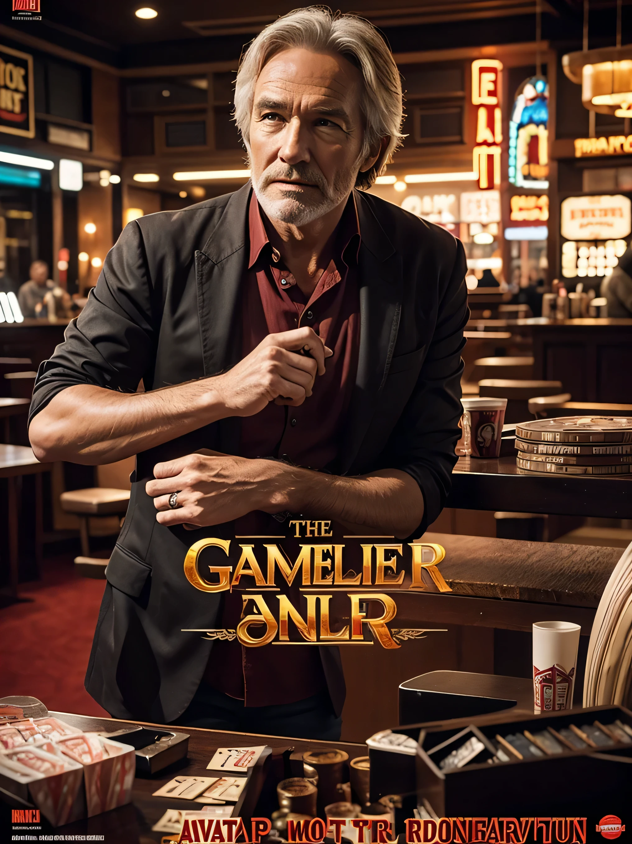 Movie Poster, The gambler, without character,