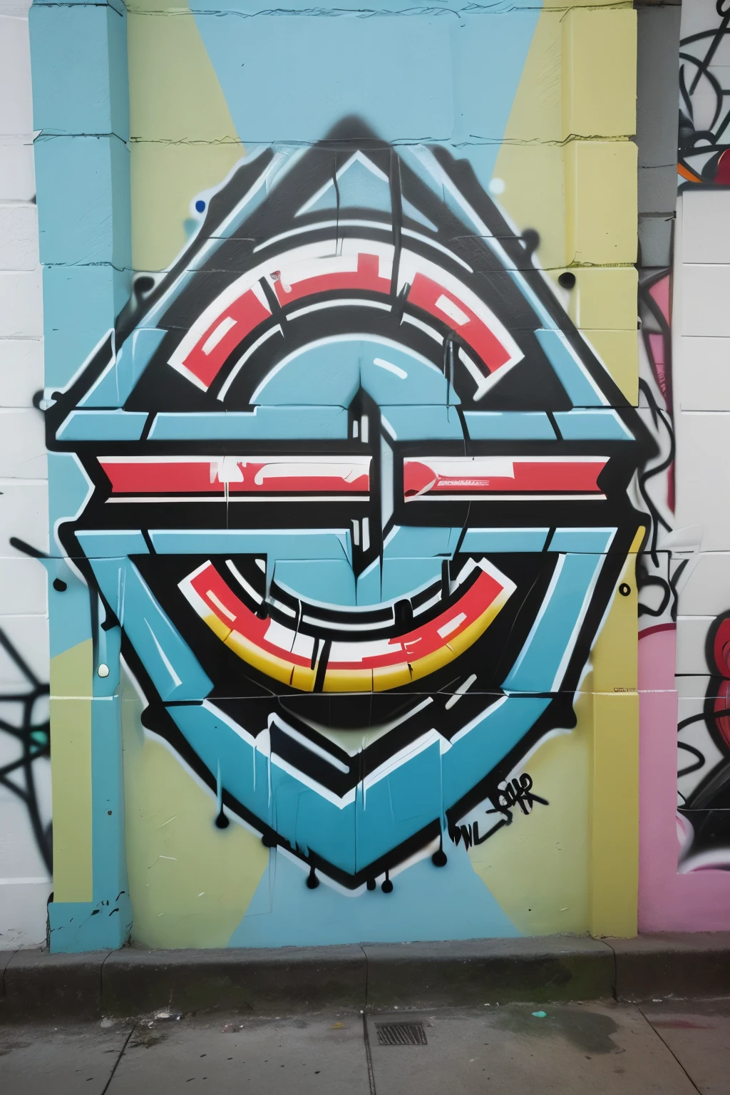 El logo conserva el nombre "NU" in a bold modern typography, pero esta vez se le da un efecto de graffiti para reflejar el ambiente callejero. Las letras pueden tener salpicaduras de pintura o detalles que emulen el estilo de las etiquetas de las zapatillas urbanas.

Para complementar el nombre, we could add graphic elements that are associated with street culture, como una corona estilizada o una etiqueta de estilo urbano que envuelva las letras. These elements add a touch of authenticity and freshness to the logo.

Instead of a circular design, we could opt for a freer and more dynamic design, que recuerde a los graffitis en las paredes de la ciudad. This will give the logo a more energetic and youthful look., capturing the attention of the target audience.