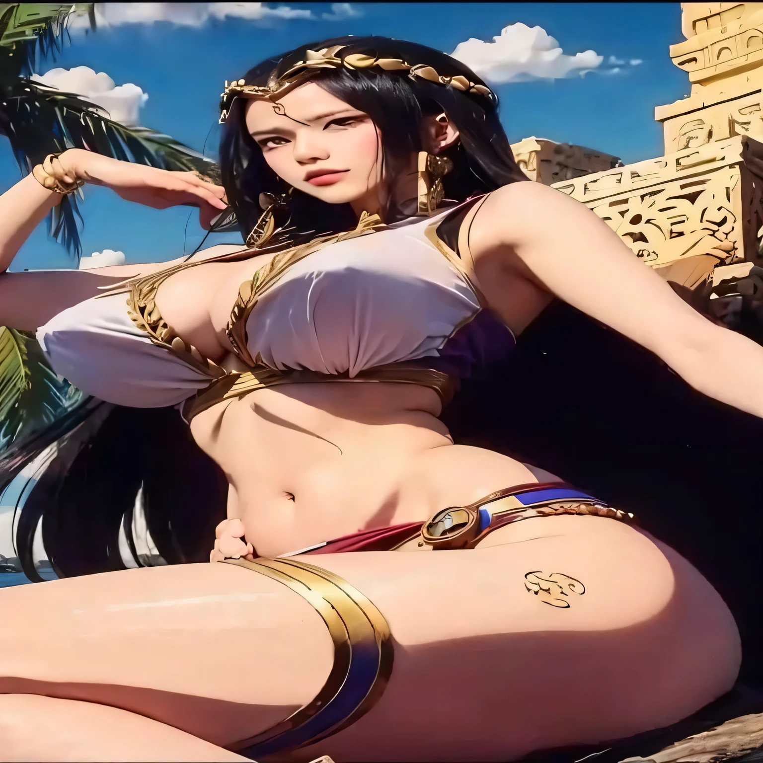 Boa Hancock from One Piece, in real life
