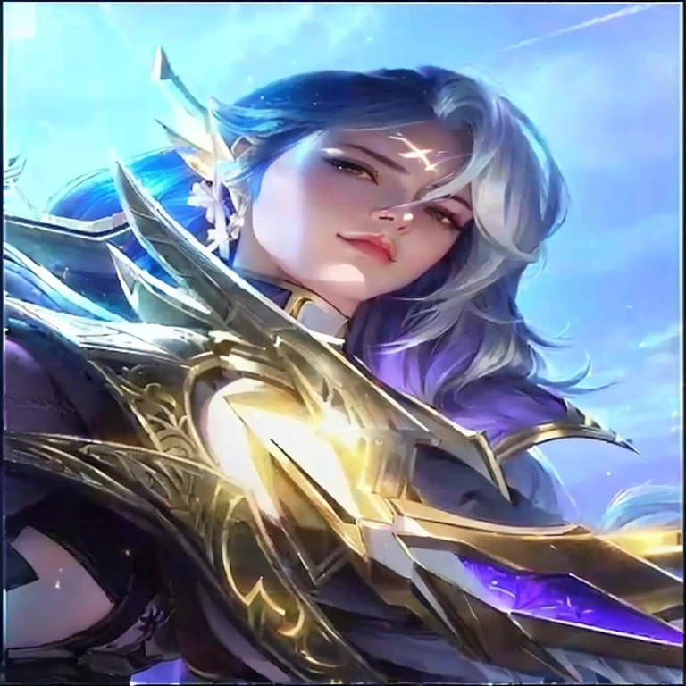 a close up of a woman with a sword in her hand, irelia, ashe, heise jinyao, ig model | artgerm, artgerm lau, kda, portrait knights of zodiac girl, extremely detailed artgerm, astri lohne, yun ling, ! dream artgerm, zenra taliyah, inspired by Ju Lian