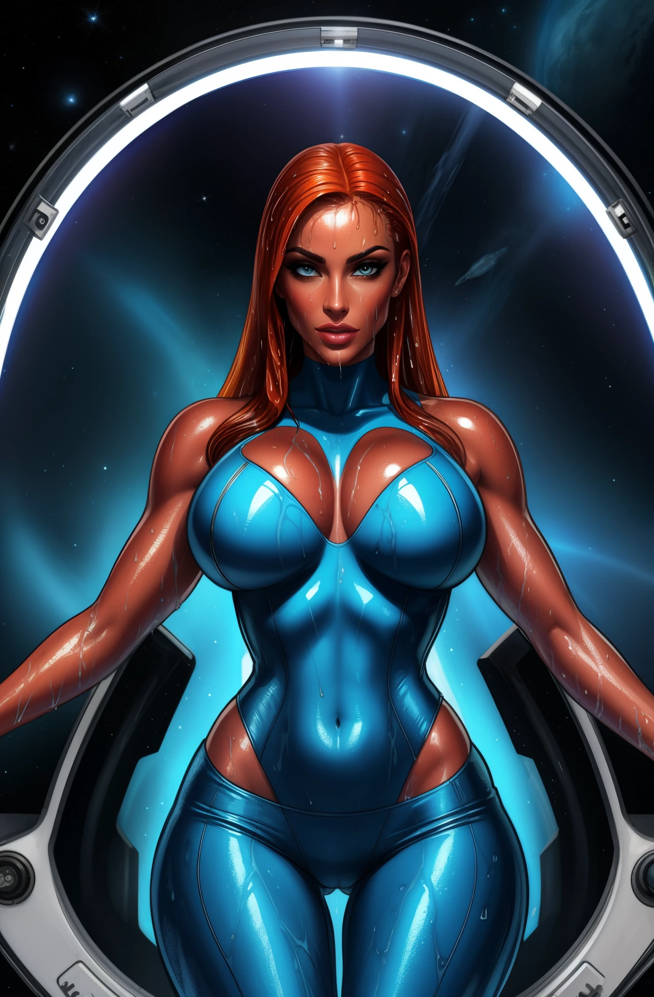 wet and wild in space