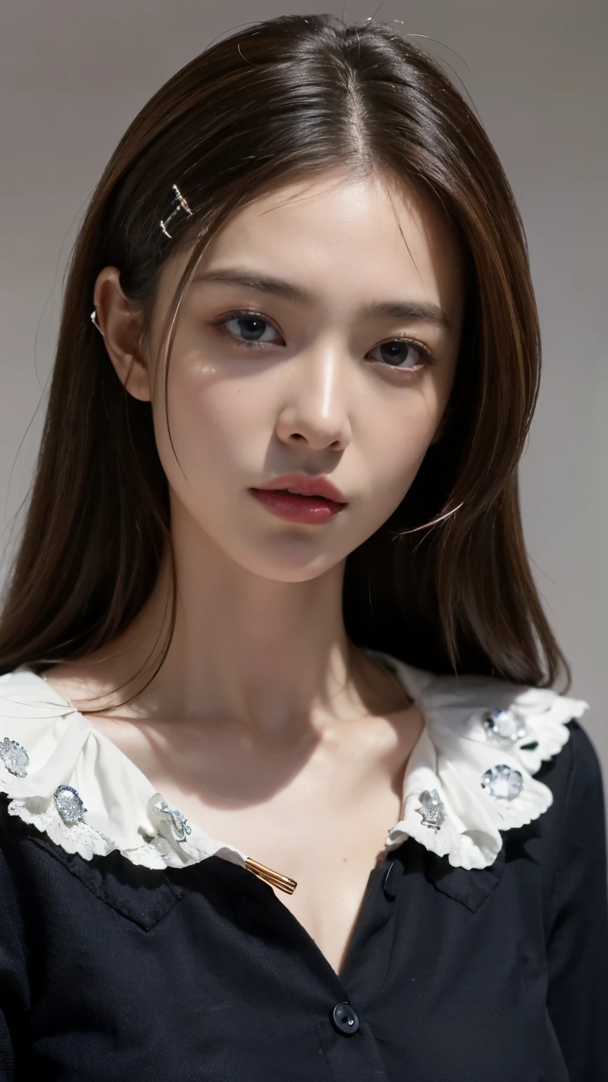 ((((highest quality))))、(((Ultra-precision CG16K wallpaper)))、(((masterpiece)))、(((Very detailed)))、(((Extreme detail)))、１people々&#39;woman、成熟したwoman、24歳のwoman、((The Face of Japan))、((Very beautiful face))、((Mai Shiraishi:1.5))、((Straight semi-long hair、Blunt bangs))、(Shiny brown hair)、Beautiful and delicate eyes、Brown eyes、Raise your eyebrows、High nose、Small nostrils、Small Mouth、Seductive lips、Beautiful breasts、((C cup size breasts))、Cleavage、Plump body、(Chubby body type)、Perfect balance、Perfect Anatomy、Perfect composition、Beautiful subtle shadows、美しいNatural light、Beautiful details sparkle、Written boundary depth、(((High chroma)))、(((Genuine:1.9)))、((Vivid:1.5))、((horn:1.6))、((Beautiful Skin))、((Skin Texture))、((Genuineな皮膚感))、(((Cowboy Shot、thigh:1.5)))、((正面から見たhorn度:1.5))、((Surprised face with mouth open:1.4))、(The eyes that see me:1.5)、Bright sunlight、Natural light、(((Outside a dilapidated building:1.2)))、(Standing pose:1.5)、(((Wearing a heavily ripped mint green tank top、Wearing badly ripped white shorts:1.6)))、((Completely naked:1.2))、((Earrings、Wearing a necklace:1.3))、