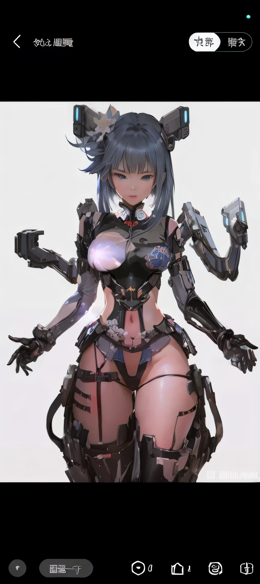 More transparent cheongsam。Anime girl with blue hair and blue eyes in a white dress, The Mysterious Makai Ryuko, rei Ayana, Makai Ryuko, Ayana, Black person, in a blue qipao, Kill la kill illustration, Blow blow, Attractive anime girl, Kushat Kents, Inspired by Leng Mei, full body xianxia, On pixiv